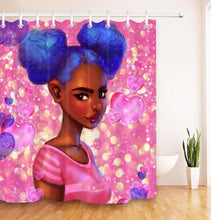 Lade das Bild in den Galerie-Viewer, African Girl Shower Curtain
