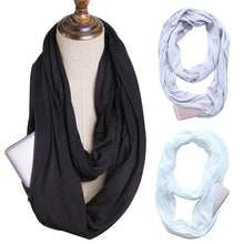 Lade das Bild in den Galerie-Viewer, Scarf with Storage Zipper
