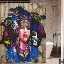 Lade das Bild in den Galerie-Viewer, African Girl Shower Curtain
