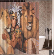 Lade das Bild in den Galerie-Viewer, African Girl Shower Curtain
