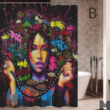 Lade das Bild in den Galerie-Viewer, African Girl Shower Curtain
