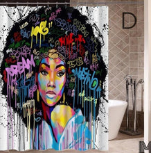 Lade das Bild in den Galerie-Viewer, African Girl Shower Curtain
