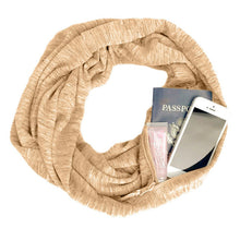 Lade das Bild in den Galerie-Viewer, Scarf with Storage Zipper
