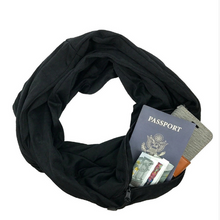 Lade das Bild in den Galerie-Viewer, Scarf with Storage Zipper
